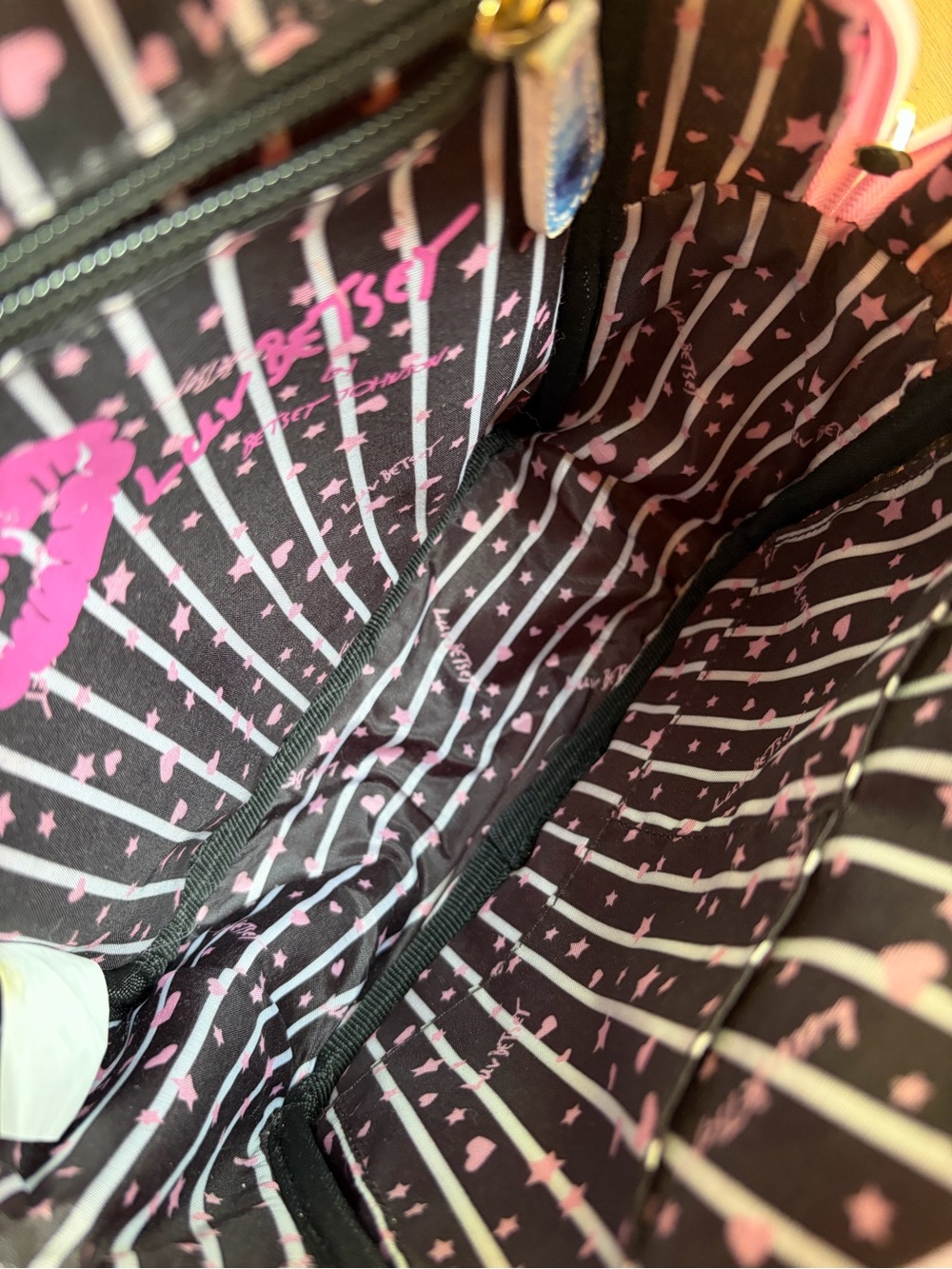 Luv Betsey by Betsey Johnson Mini Backpack Pastel Daisy Floral - Picture 8 of 16